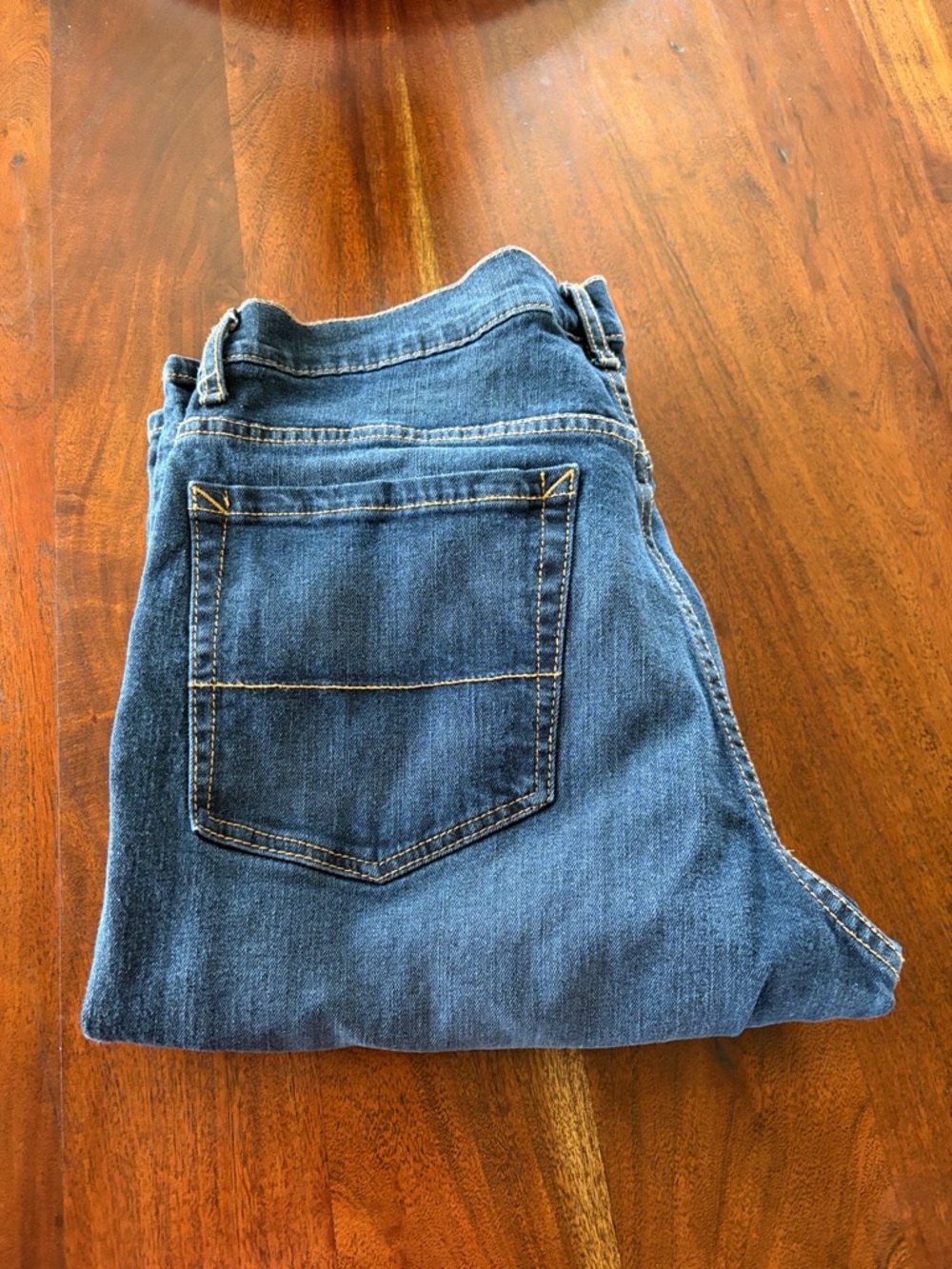 Falls Creek Dark Blue Relaxed Stretch Jeans